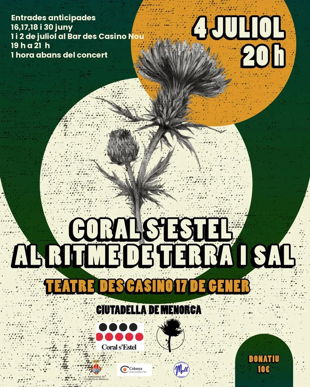 Concert de la Coral s’Estel amb el grup Terra i Sal