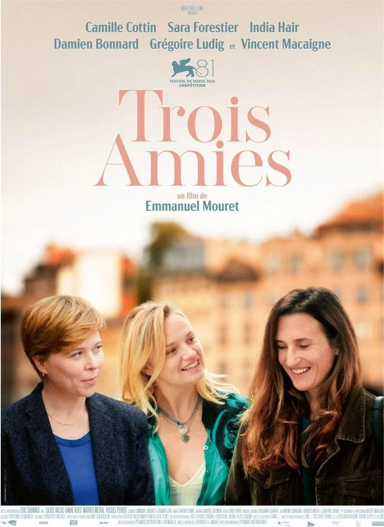 Tres amigas, de Emmanuel Mouret (2024)