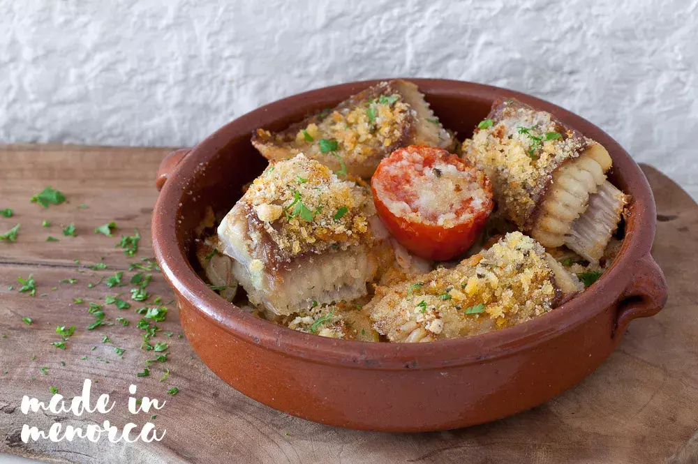 Typical dishes of Menorca